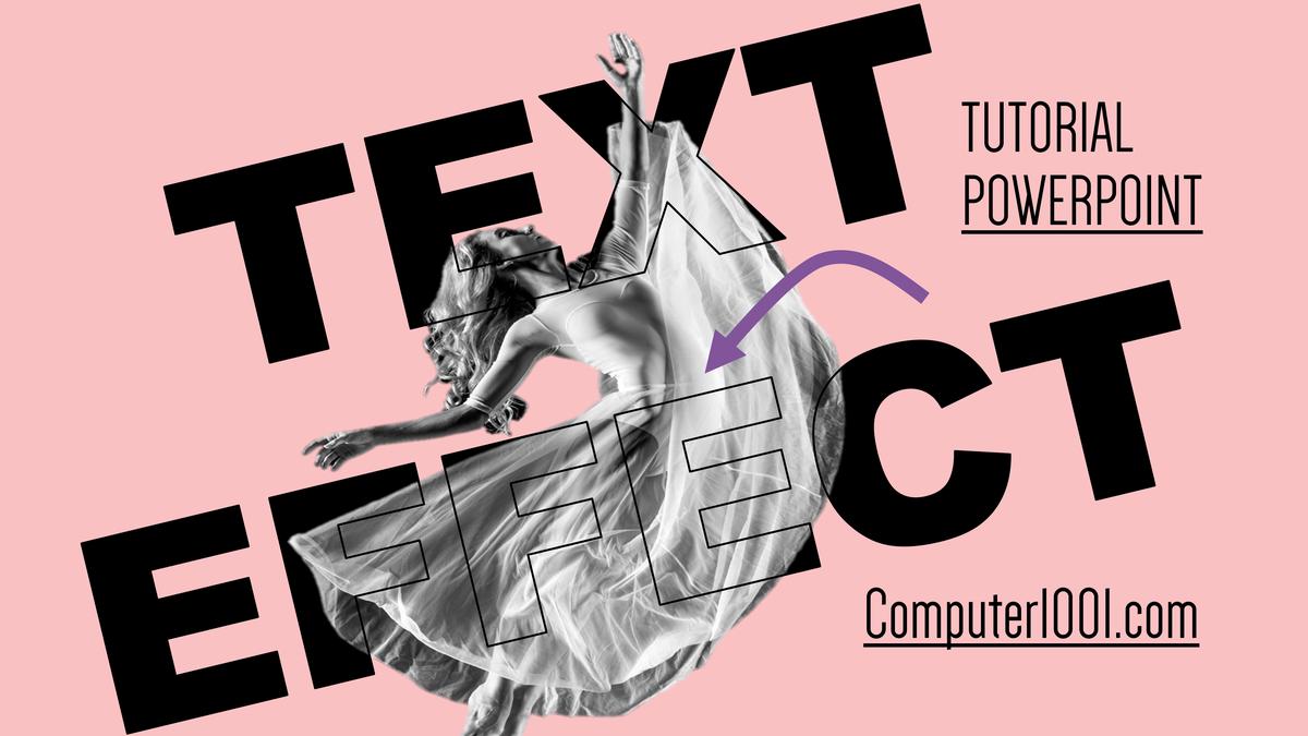 Animated Overlay Transparent Text Effect PowerPoint Tutorial