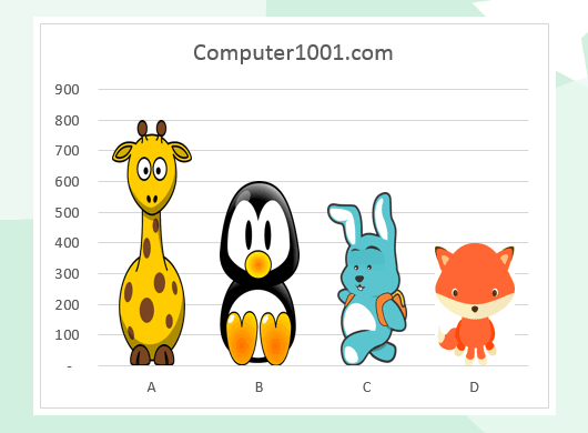 Cara Mengisi Diagram Excel dengan Gambar