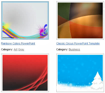 web untuk template ppt gratis