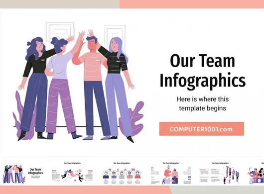 Template PowerPoint Teamwork dan Google Slides Template PowerPoint Teamwork dan Google Slides