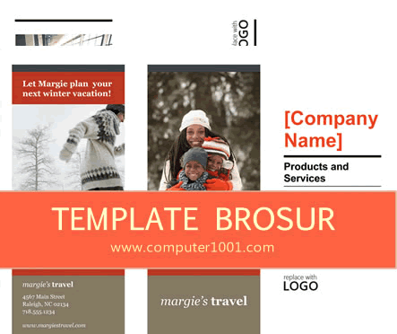 Download 11 Template Brosur Word dan PowerPoint yang Elegan Download 11 Template Brosur Word dan PowerPoint yang Elegan
