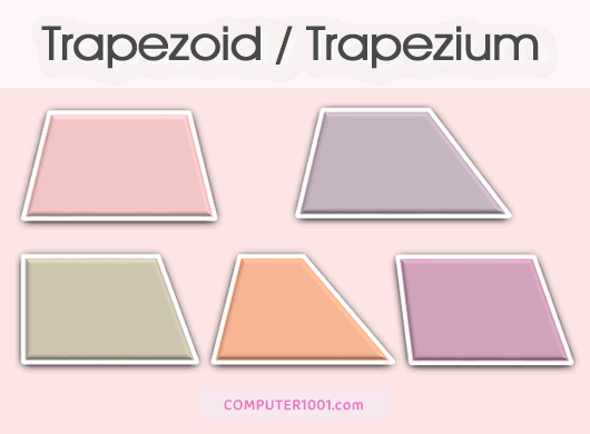 5 Cara Membuat Gambar Trapesium di Word, Excel, PowerPoint 5 Cara Membuat Trapesium di Word, Excel, PowerPoint