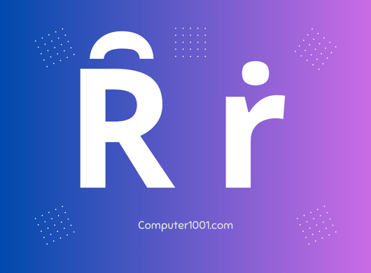 Cara Membuat Huruf Aksen R di Word, Excel, PowerPoint