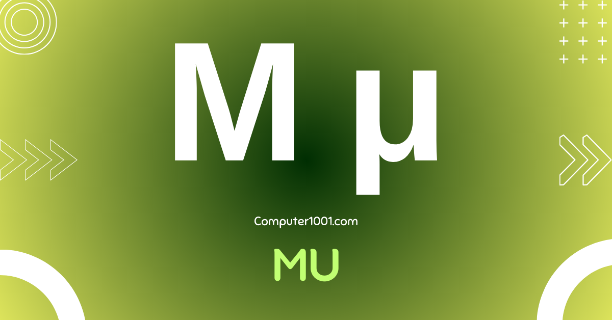 Cara Membuat Simbol Mu di Word Excel PowePoint Google Spreadsheet