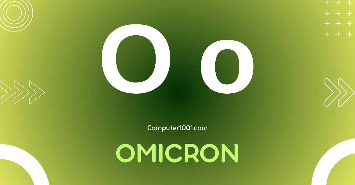 Cara Membuat Simbol OMICRON di Word Excel PowePoint Google Spreadsheet