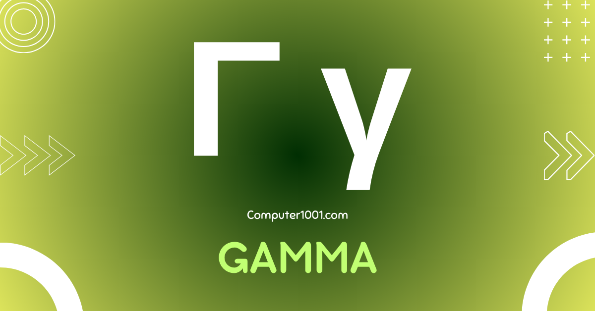 Cara Membuat Simbol Gamma di Word Excel PowerPoint Google Spreadsheet