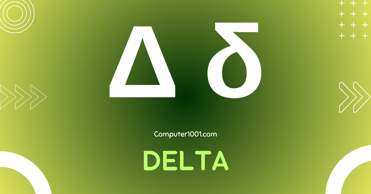 Cara Membuat Simbol Delta di Word Excel PowePoint Google Spreadsheet