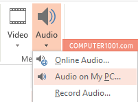Audio on My PC