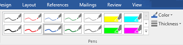 Ink Tools Pens Color - Thickness Ink Tools Pens Color - Thickness