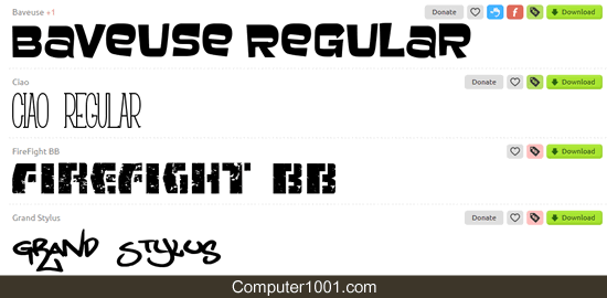1001 Fonts Download Font Dekoratif di 1001 Fonts