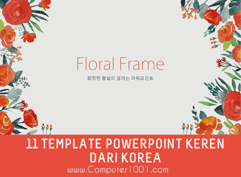 11 Template PowerPoint Keren Dari Korea
