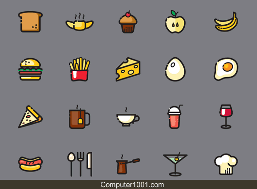 120 Food Icons 120 Food Icons