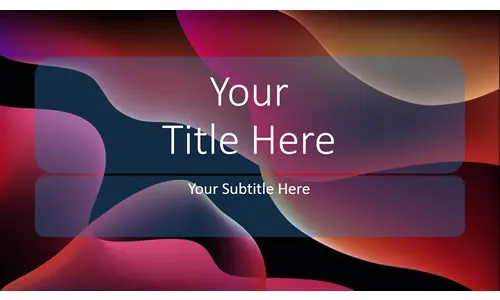 Red Abstract Background Template PowerPoint Red Abstract Background Template PowerPoint
