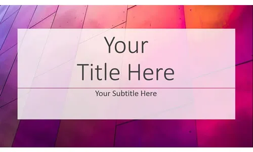 Template Colorful Blocks Background PPT Gratis Template Colorful Blocks Background PPT Gratis