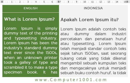 Cara Membuat Isi Kolom Bersambung ke Kolom Halaman Berikutnya di Word Cara Membuat Isi Kolom Bersambung ke Kolom Halaman Berikutnya di Word