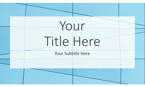 Template Blue Geometric Background PPT Gratis Template Blue Geometric Background PPT Gratis
