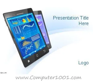 Mobile Device PowerPoint Template