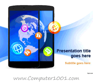 Mobile Communication PowerPoint Template