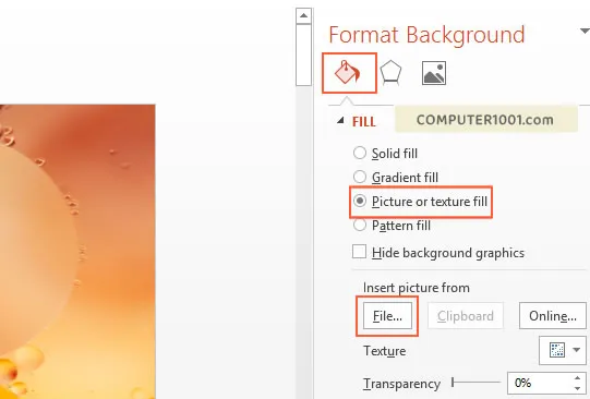 Format Background Gambar