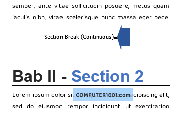 Section Break - Continuous Section Break - Continuous