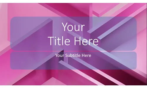 Background PPT 3D Pink Background PPT Gratis 3D Pink
