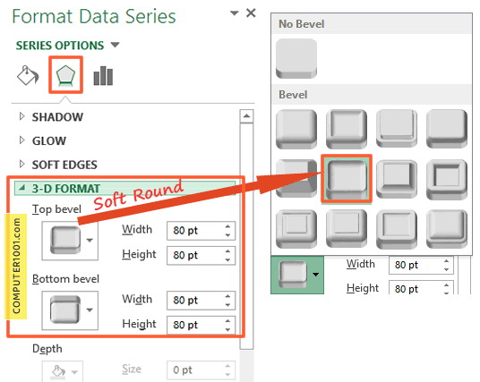 Atur 3-D Format Atur 3-D Format