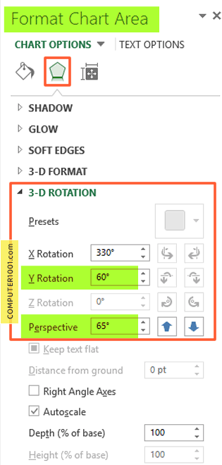 Atur 3-D Rotation Atur 3-D Rotation