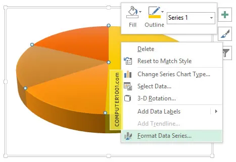 Pilih Format Data Series Pilih Format Data Series