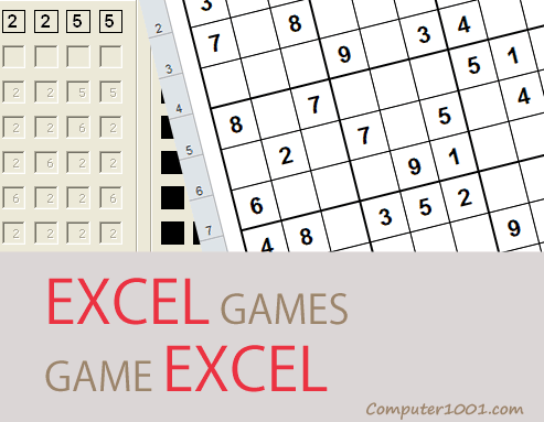 5 Game untuk Dimainkan di Excel 5 Game untuk Dimainkan di Excel