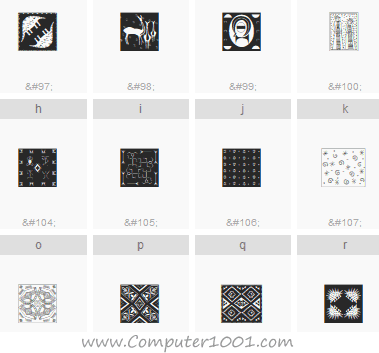 AfricanPattern Font AfricanPattern Font