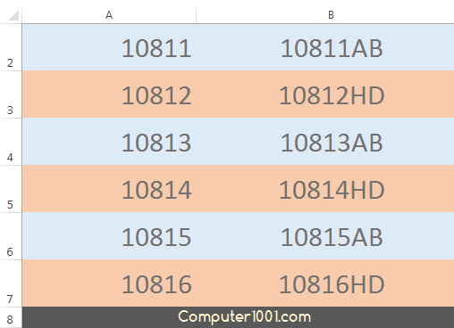 Cara Membuat Daftar Angka Ganjil dan Genap dengan Kode Huruf yang Berbeda Di Excel Cara Membuat Daftar Angka Ganjil dan Genap dengan Kode Huruf yang Berbeda Di Excel