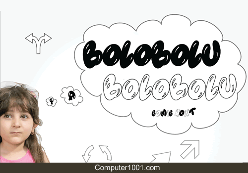 Bolobolu Font