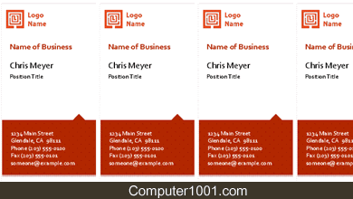 Brown Business Cards Brown Business Cards