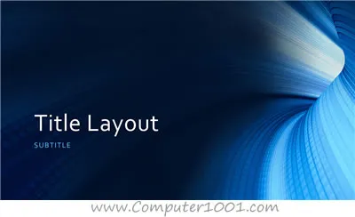 Business Digital Blue Tunnel Presentation (Widescreen) Business Digital Blue Tunnel Presentation (Widescreen)