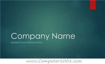 Business Plan Presentation (Ion Green Design, Widescreen) Business Plan Presentation (Ion Green Design, Widescreen)