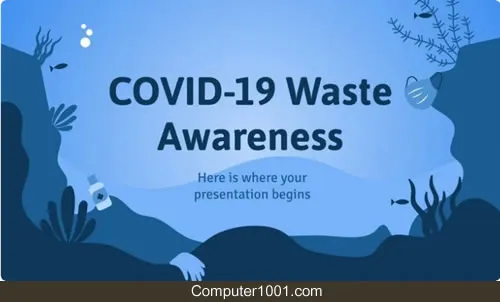 COVID-19 Waste Awareness PPT