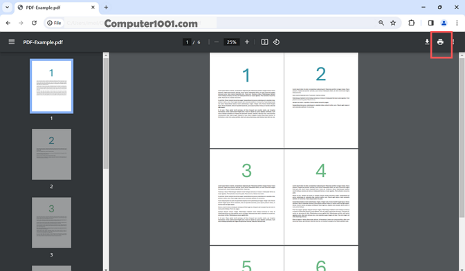 Cara Save Halaman Tertentu di PDF dengan Browser