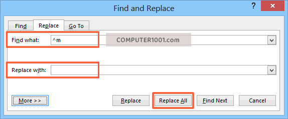 Cara Menghapus Page Break Word dengan Find and Replace Cara Menghapus Page Break Word dengan Find and Replace