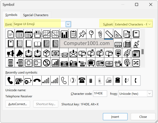 Cara Insert Simbol Email dan Surat di Word Excel PowerPoint