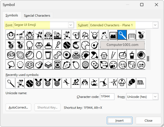Cara Insert Simbol Olahraga di Word, Excel, PowerPoint