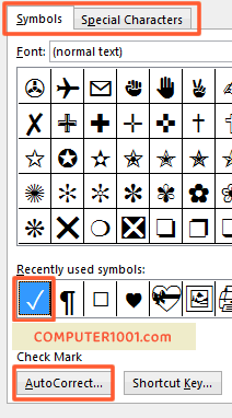 Cara Insert Symbols ke AutoCorrect Cara Insert Symbols ke AutoCorrect