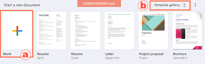 Cara Membuat Google Docs Baru Cara Membuat Google Docs Baru