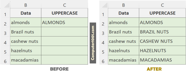 Cara Membuat Huruf Kapital di Excel Secara Otomatis