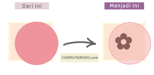 Cara Membuat Lingkaran Transparan