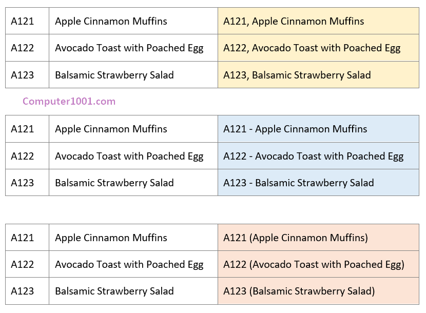 Cara Menggabungkan Teks dari 2 Sel Tabel di Word Cara Menggabungkan Teks dari 2 Sel Tabel di Word