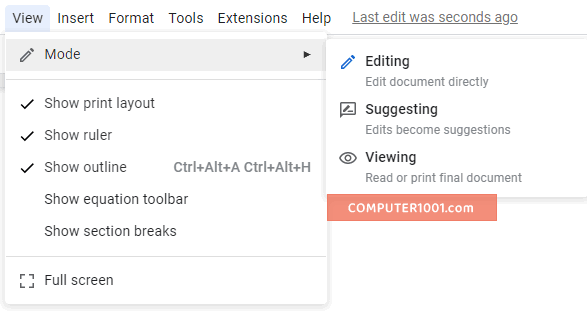Cara Menggunakan View Google Docs Cara Menggunakan View Google Docs