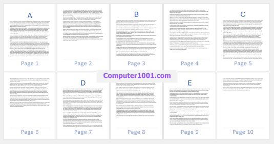 Cara Mengubah Word ke PDF Per 2 Halaman