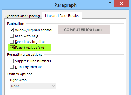 Cara Nonaktifkan Page Break Word Cara Nonaktifkan Page Break Word