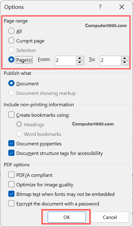 Cara Setting Ekstrak Word ke PDF Cara Setting Ekstrak Word ke PDF