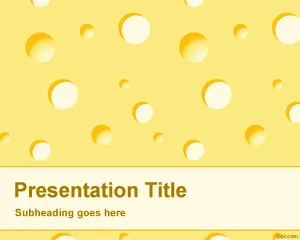 Template PPT Keju - Cheese